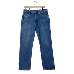 VTG Wrangler‎ Jeans Mens Straight Leg 31x30 Regular Fit Western Cowboy-Core Y2K